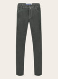 Nick Slim-fit Geribde Jeans | Grijs