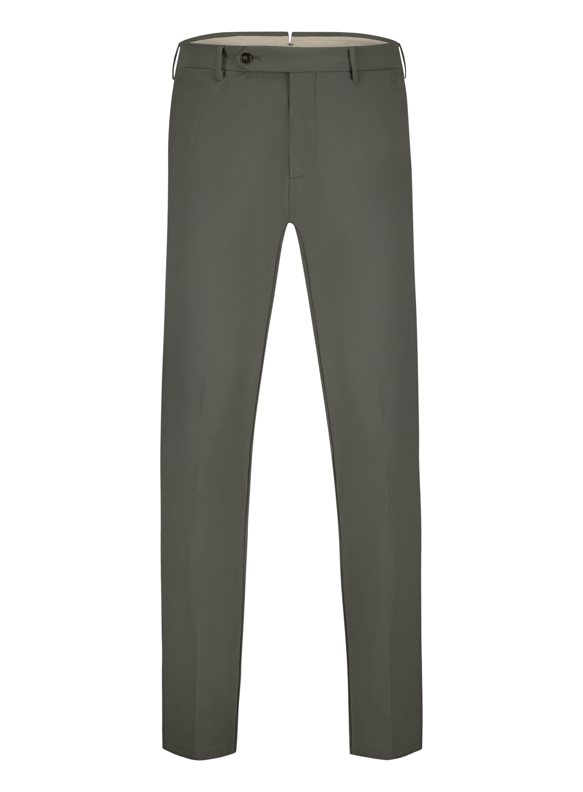 Pantalon met stretch | Groen 