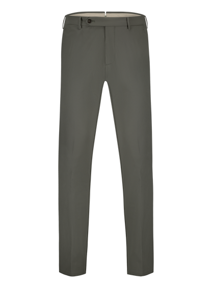 Pantalon met stretch | Groen 