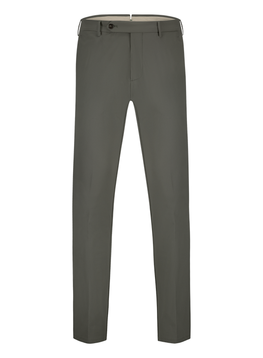 Pantalon met stretch | Groen 