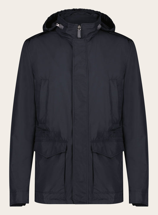 Parka met capuchon | BLUE NAVY