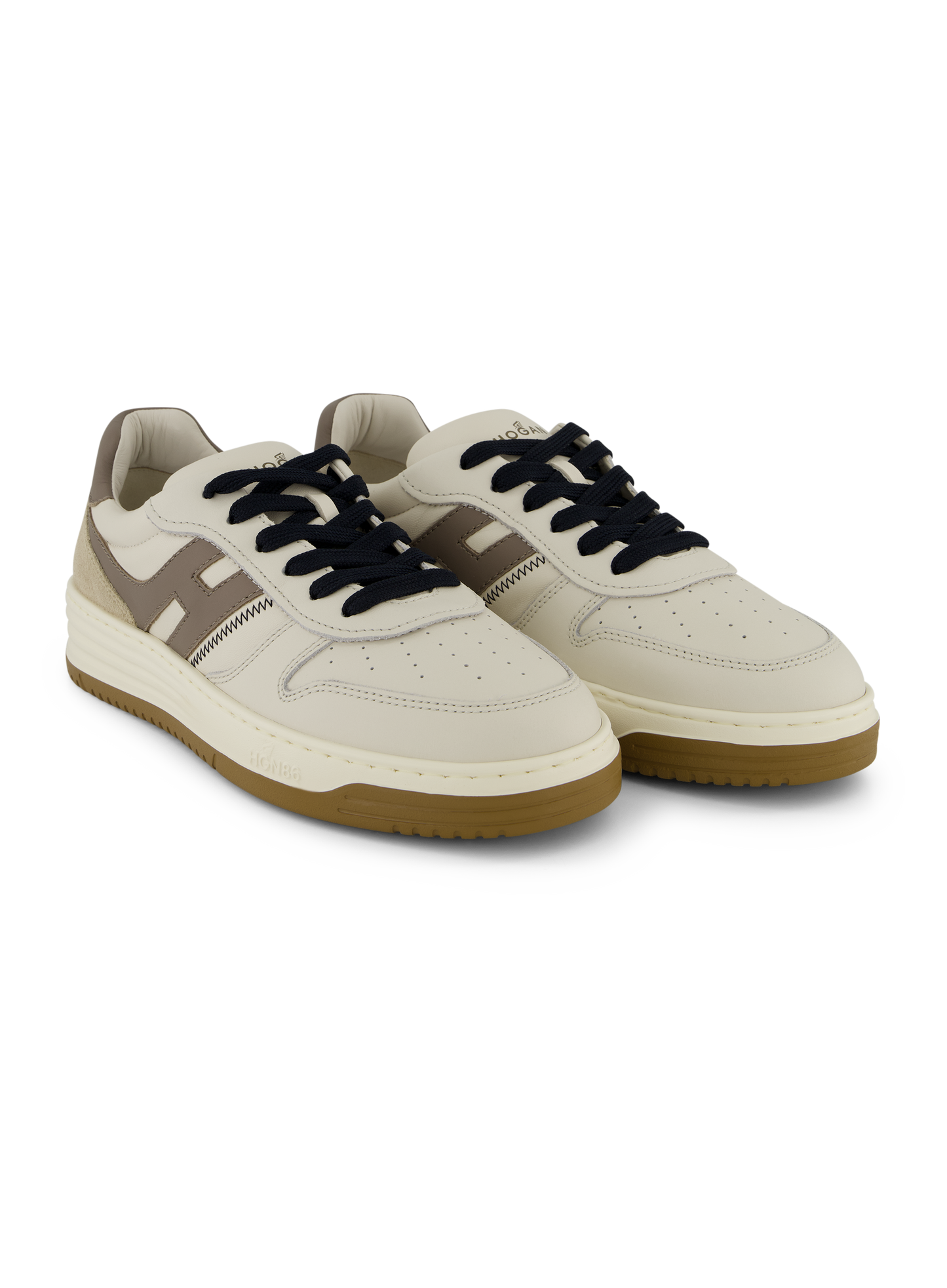 H630 sneakers van leer | Beige