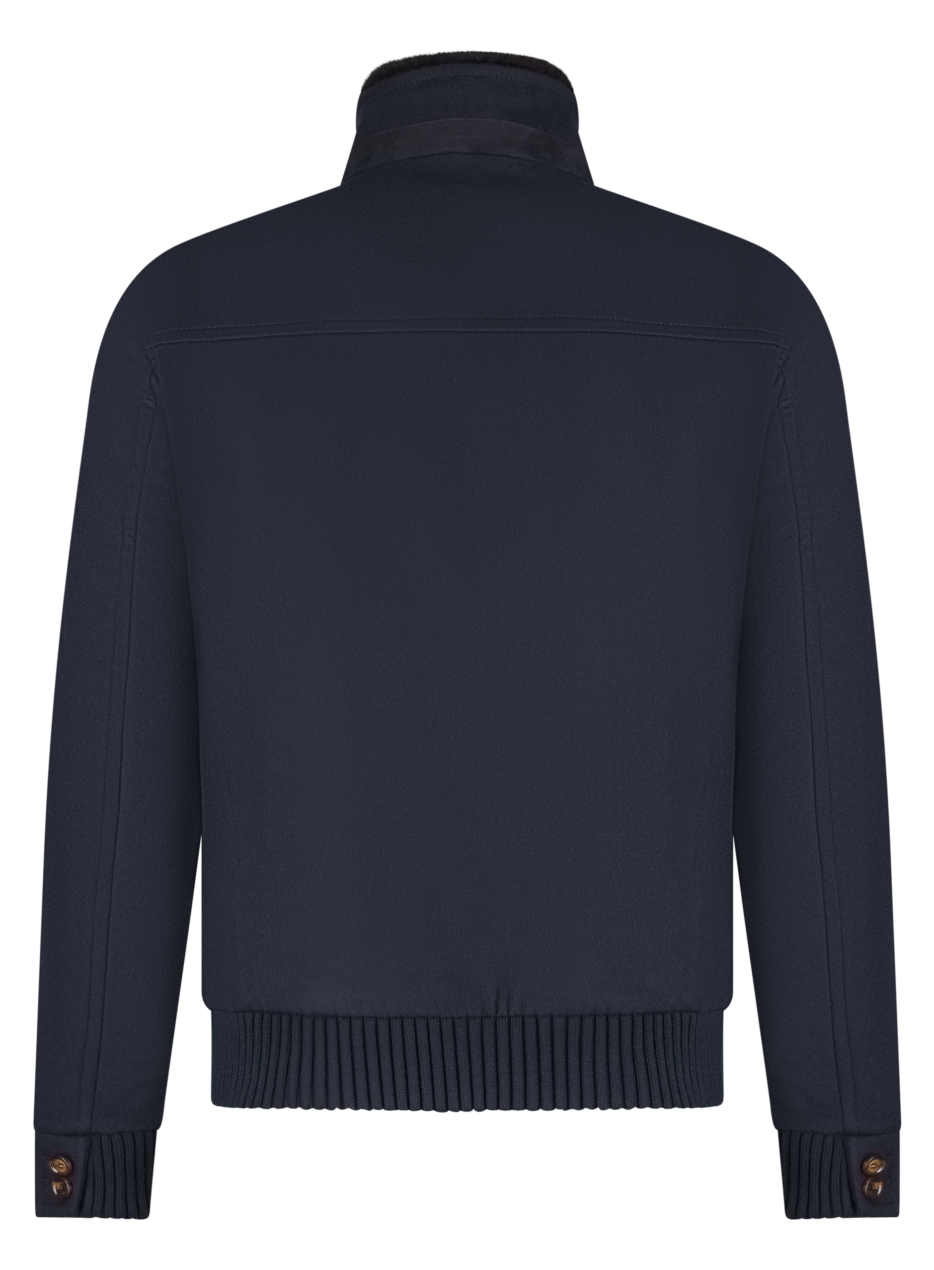 Bomber jack van cashmere | BLUE NAVY