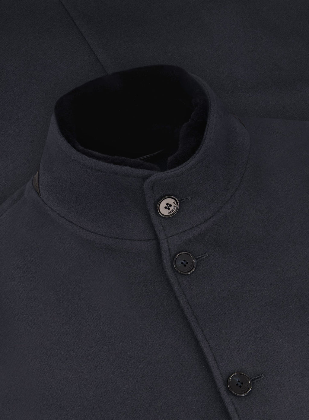 Mantel van cashmere | FULL_WIDTH | BLUE NAVY
