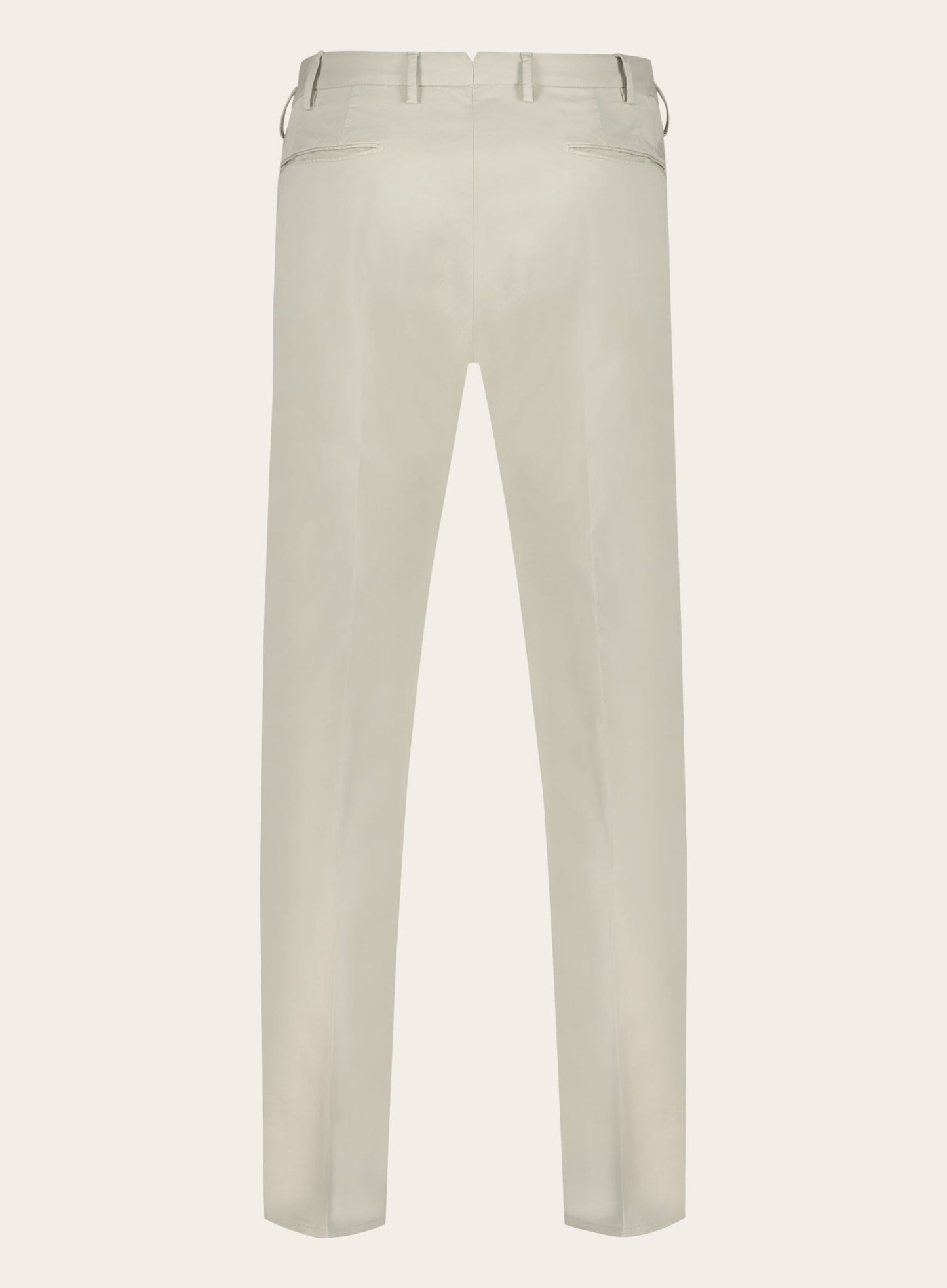 Slim-fit chino in stretch-katoen | Beige