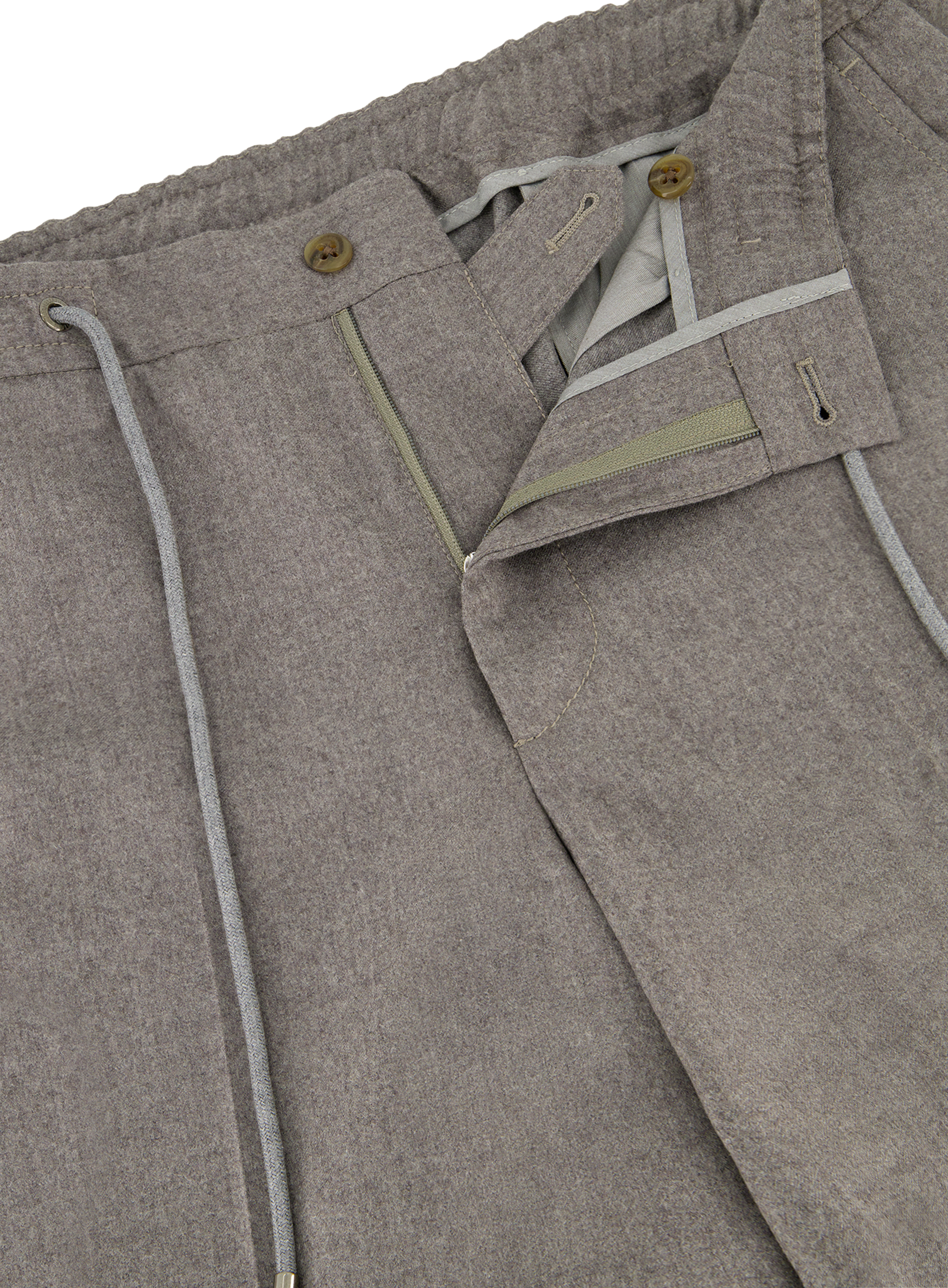 Jog pantalon van virgin wol en cashmere | FULL_WIDTH | TAUPE