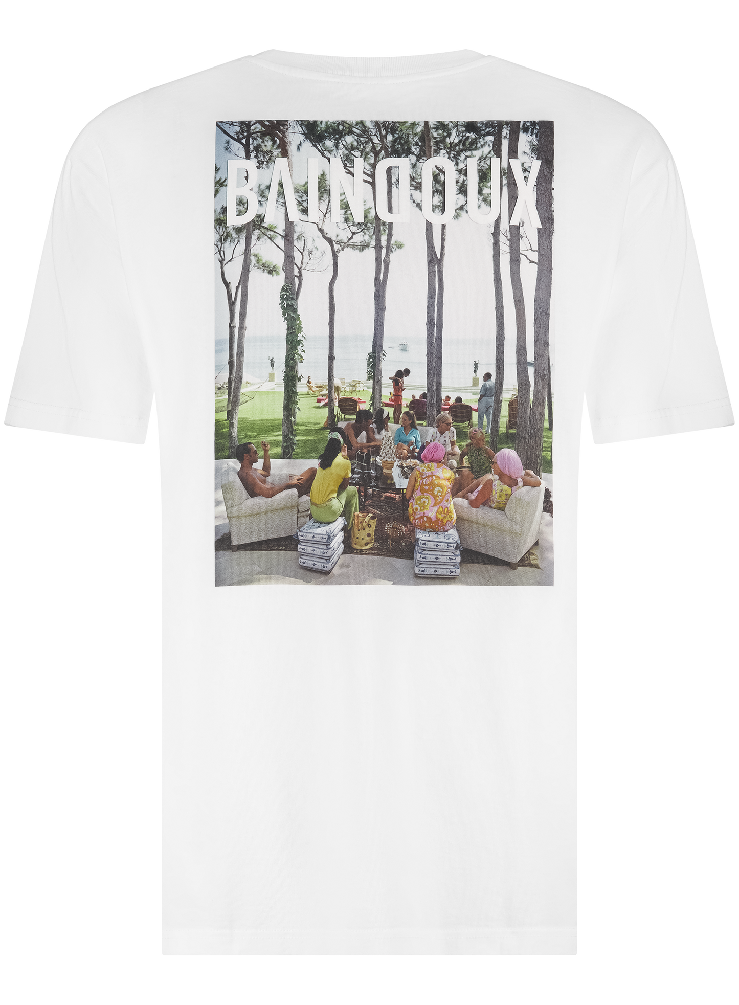 T-shirt van katoen | Wit