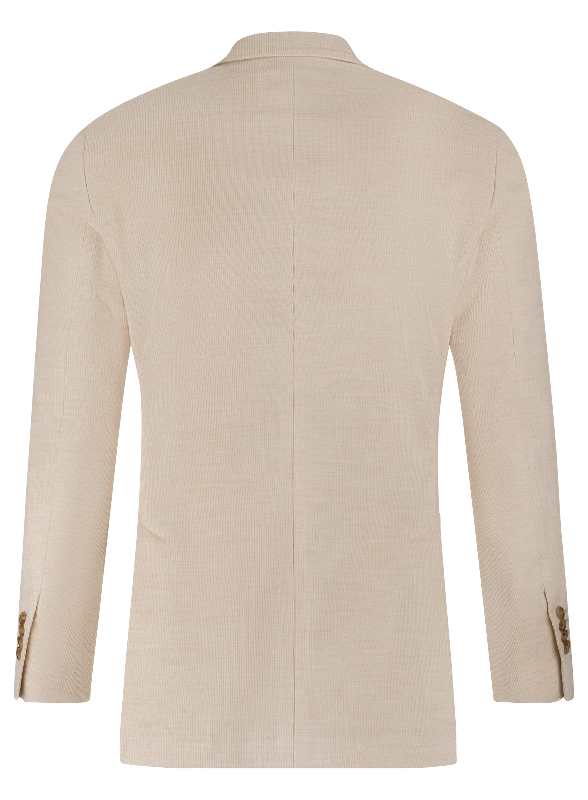 Jasje van katoen en wol | Beige