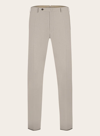 Pantalon van wol | Beige