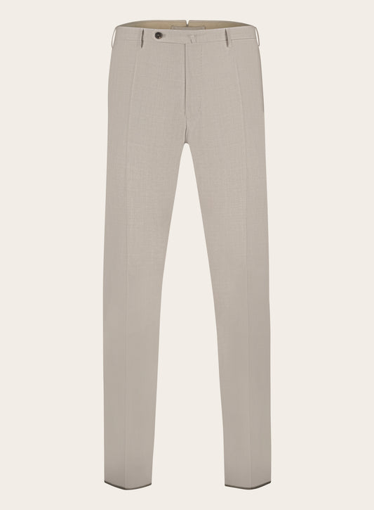 Pantalon van wol | Beige