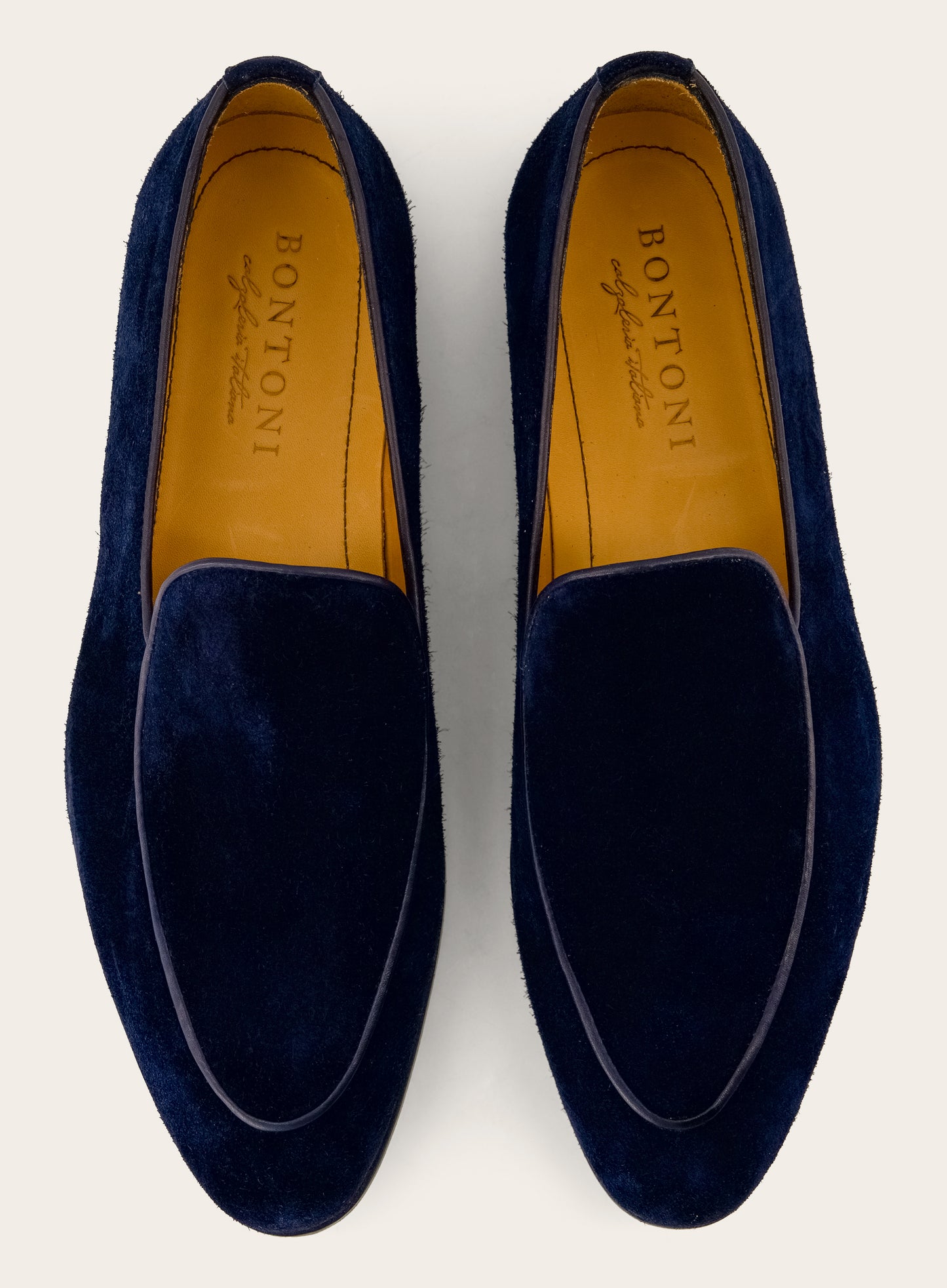 Antonino loafers van suède | BLUE NAVY