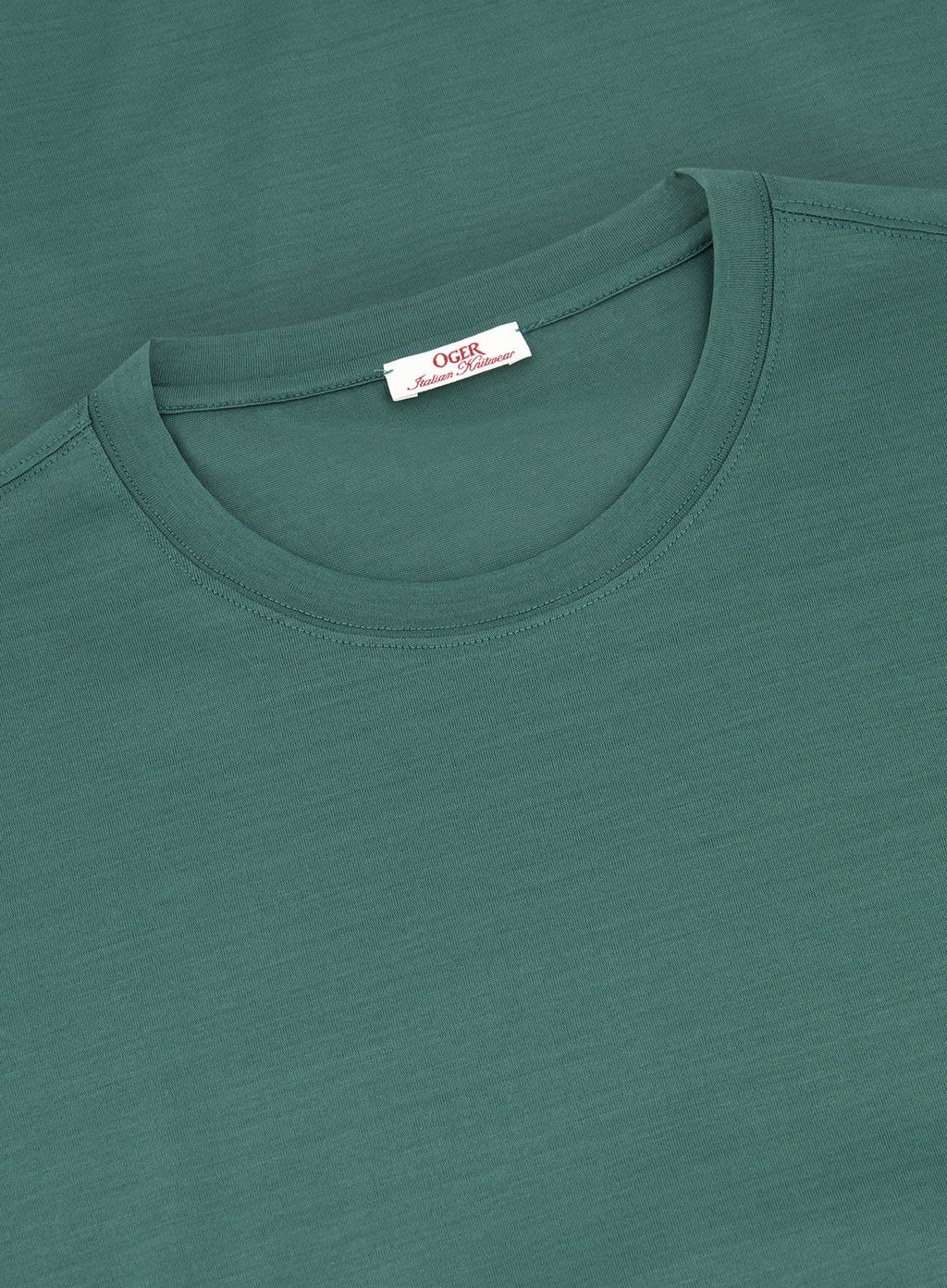 T-shirt van katoen | FULL_WIDTH | PETROL