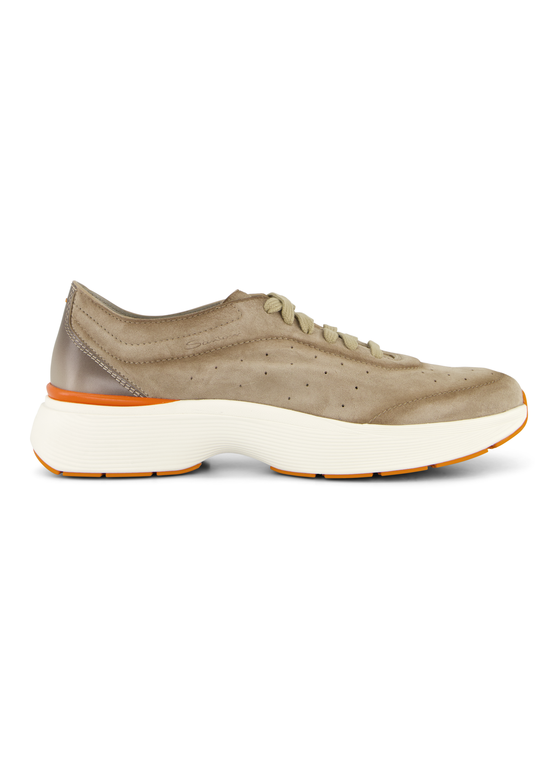 Bounce sneakers van suède | Beige