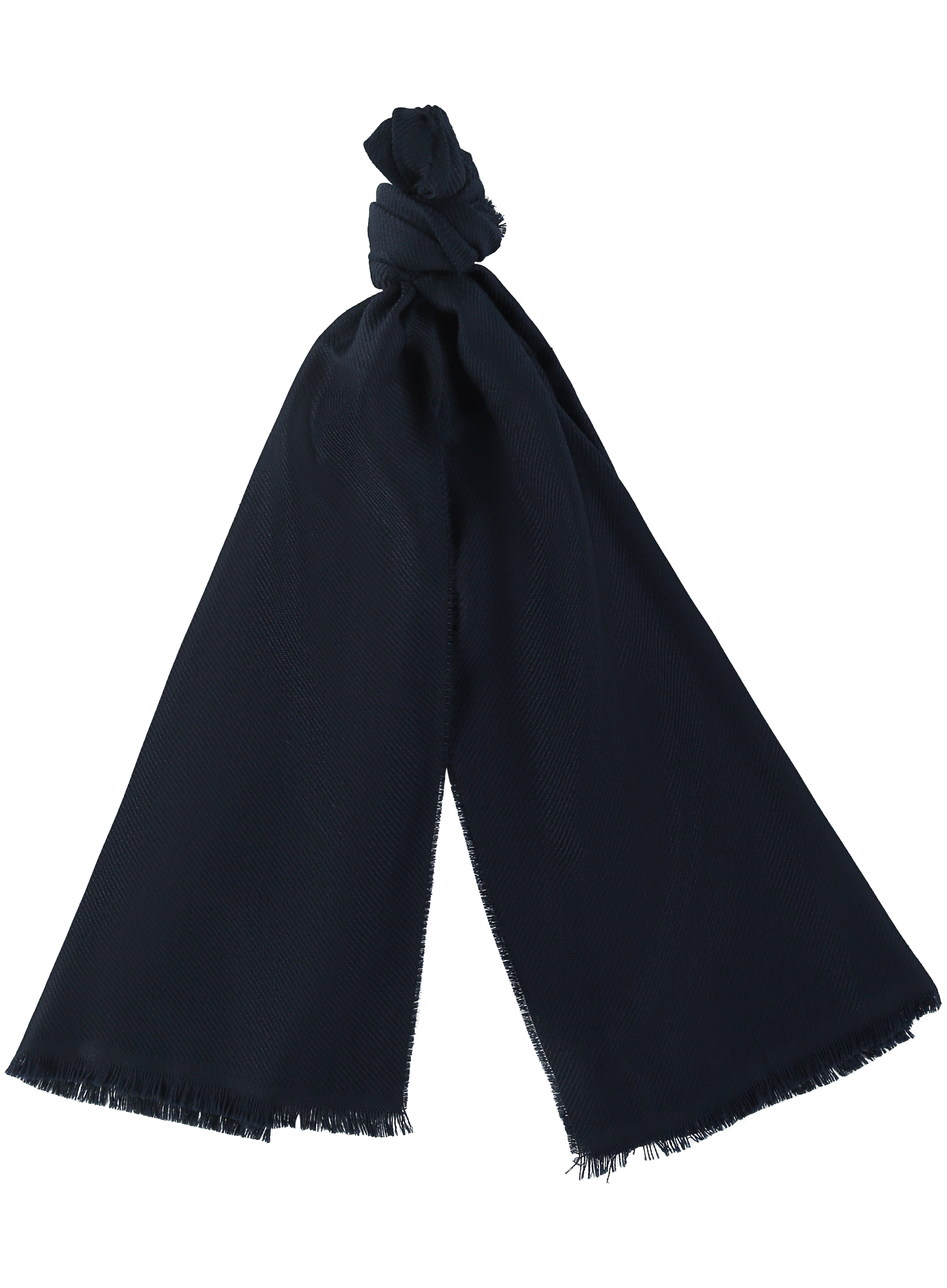 Shawl van wol | BLUE NAVY