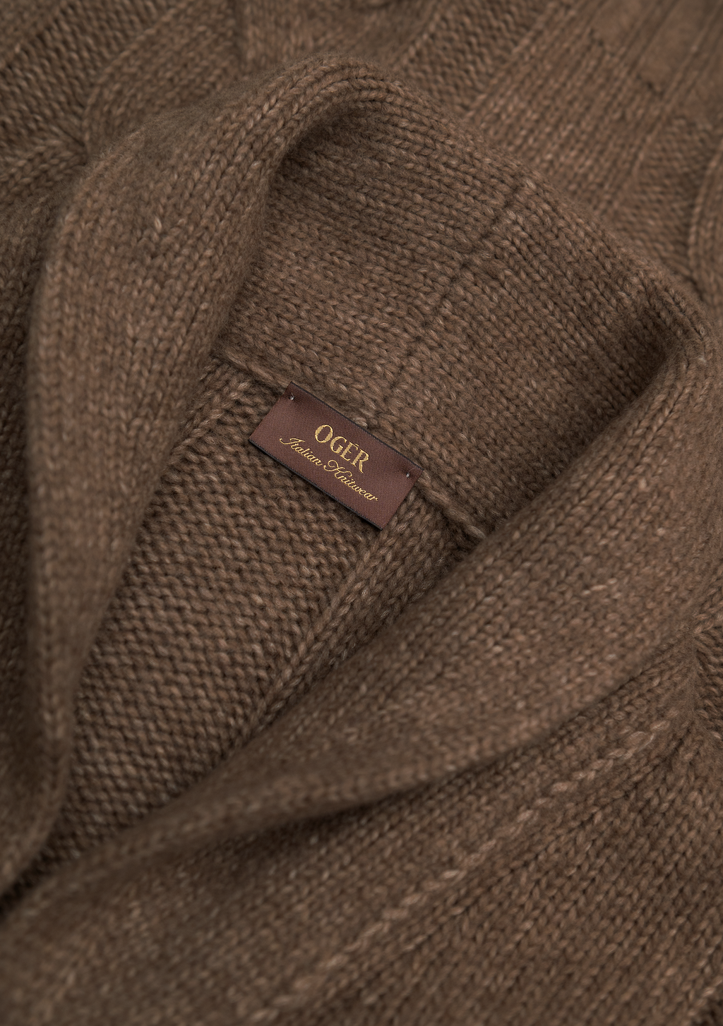Cardigan van virgin wol | FULL_WIDTH | Beige