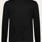 Slim-fit rotsvest van wol en cashmere | Zwart