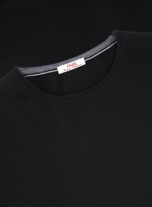 Crewneck van wol