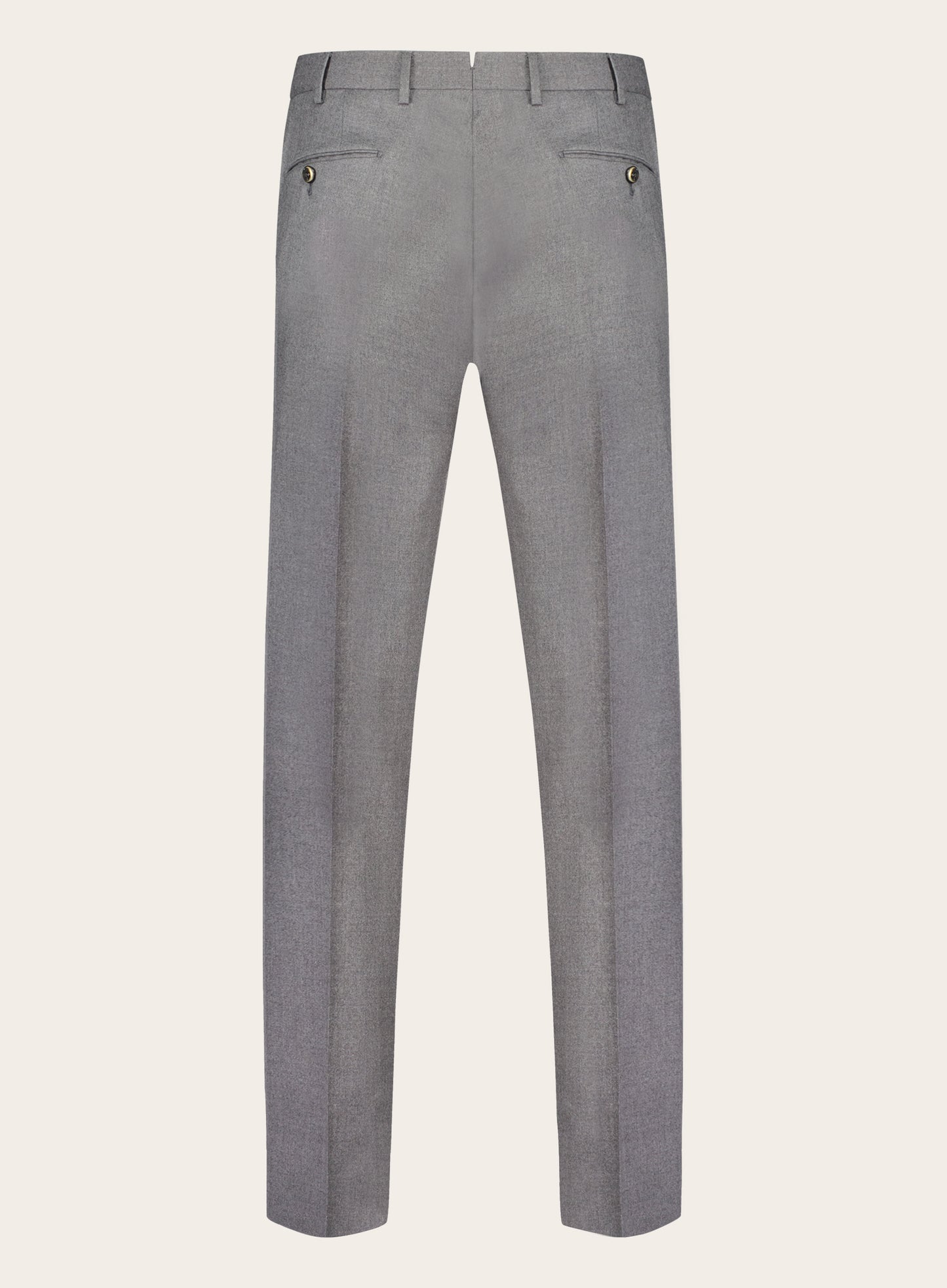 Slim-fit stretch pantalon van wol | M.Grijs