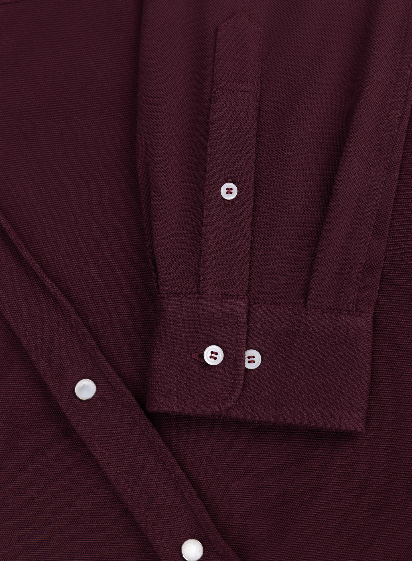 Overshirt van katoen | FULL_WIDTH | DARK BORDEAUX