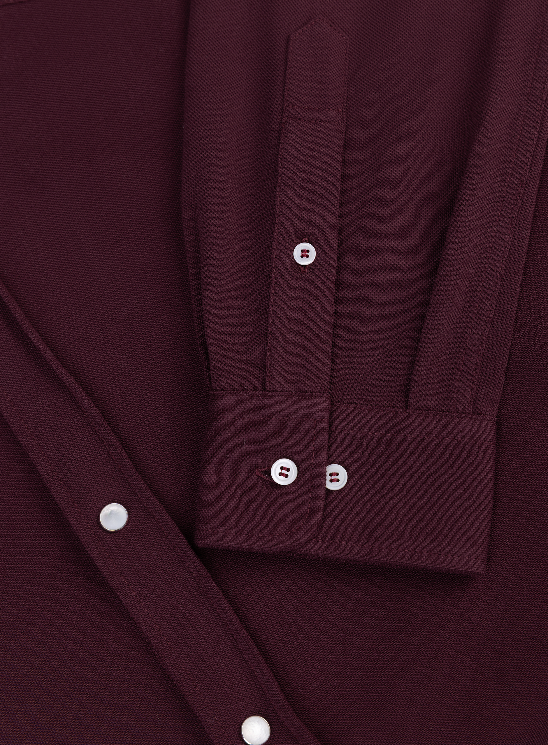 Overshirt van katoen | FULL_WIDTH | DARK BORDEAUX