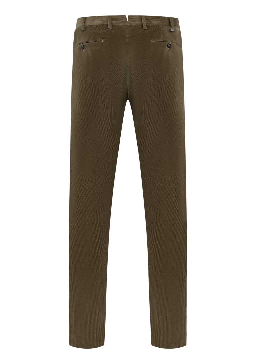 Corduroy broek van katoen | TAUPE GRIJS
