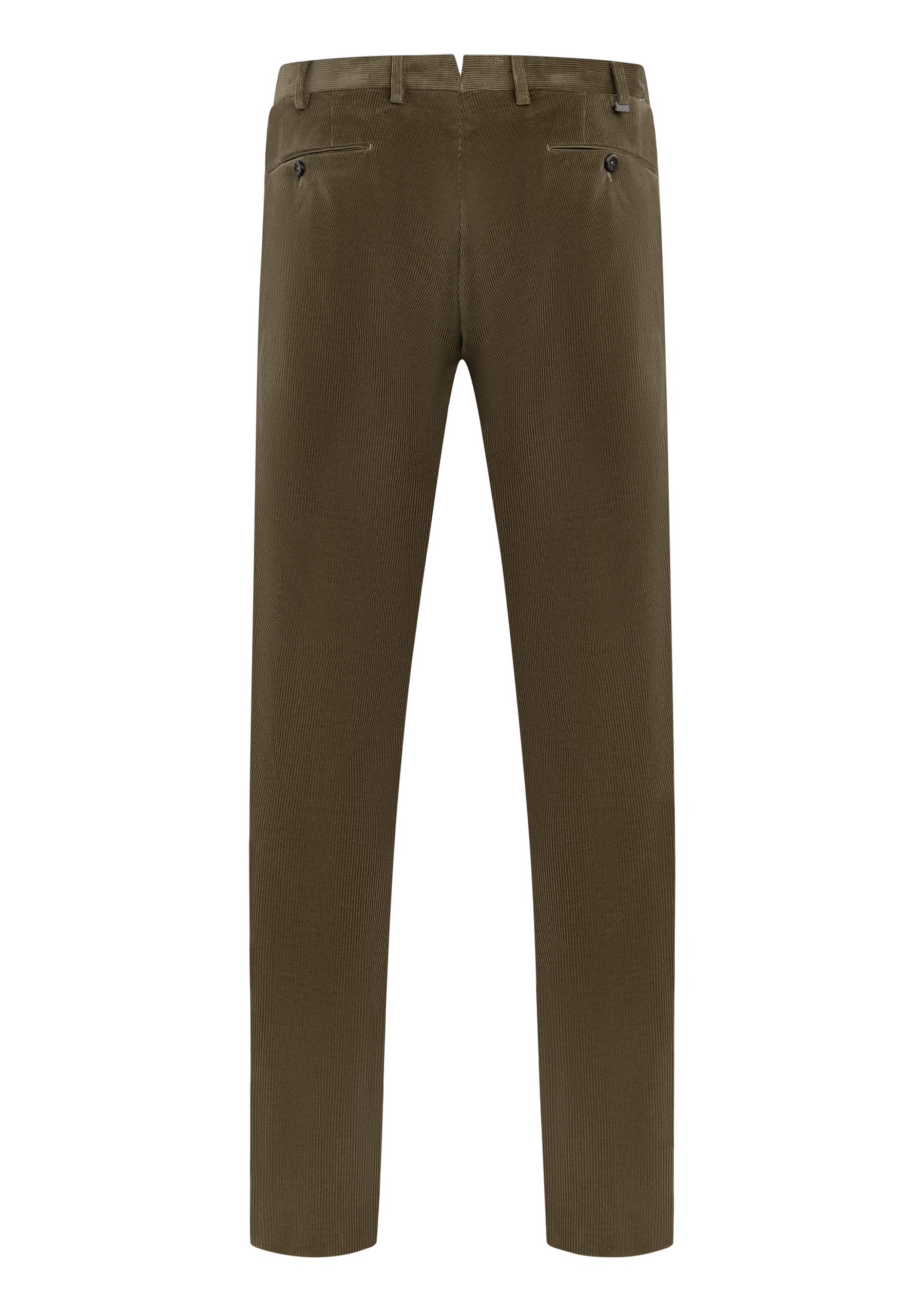 Corduroy broek van katoen | TAUPE-GRIJS