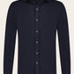 Slim-fit overshirt van cashmere | BLUE NAVY