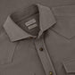 Overshirt van katoen | TAUPE