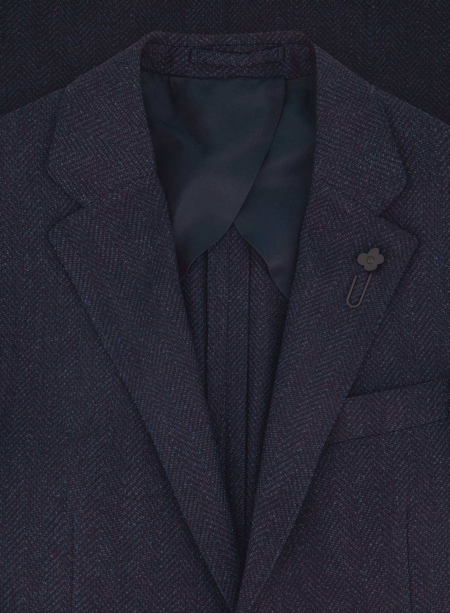 Jasje van wol en cashmere | FULL_WIDTH | BLUE NAVY