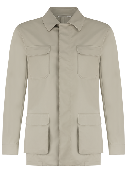 Tech field jacket | GRIJS-BEIGE