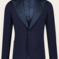 Driedelige tuxedo van wol en mohair | BLUE NAVY