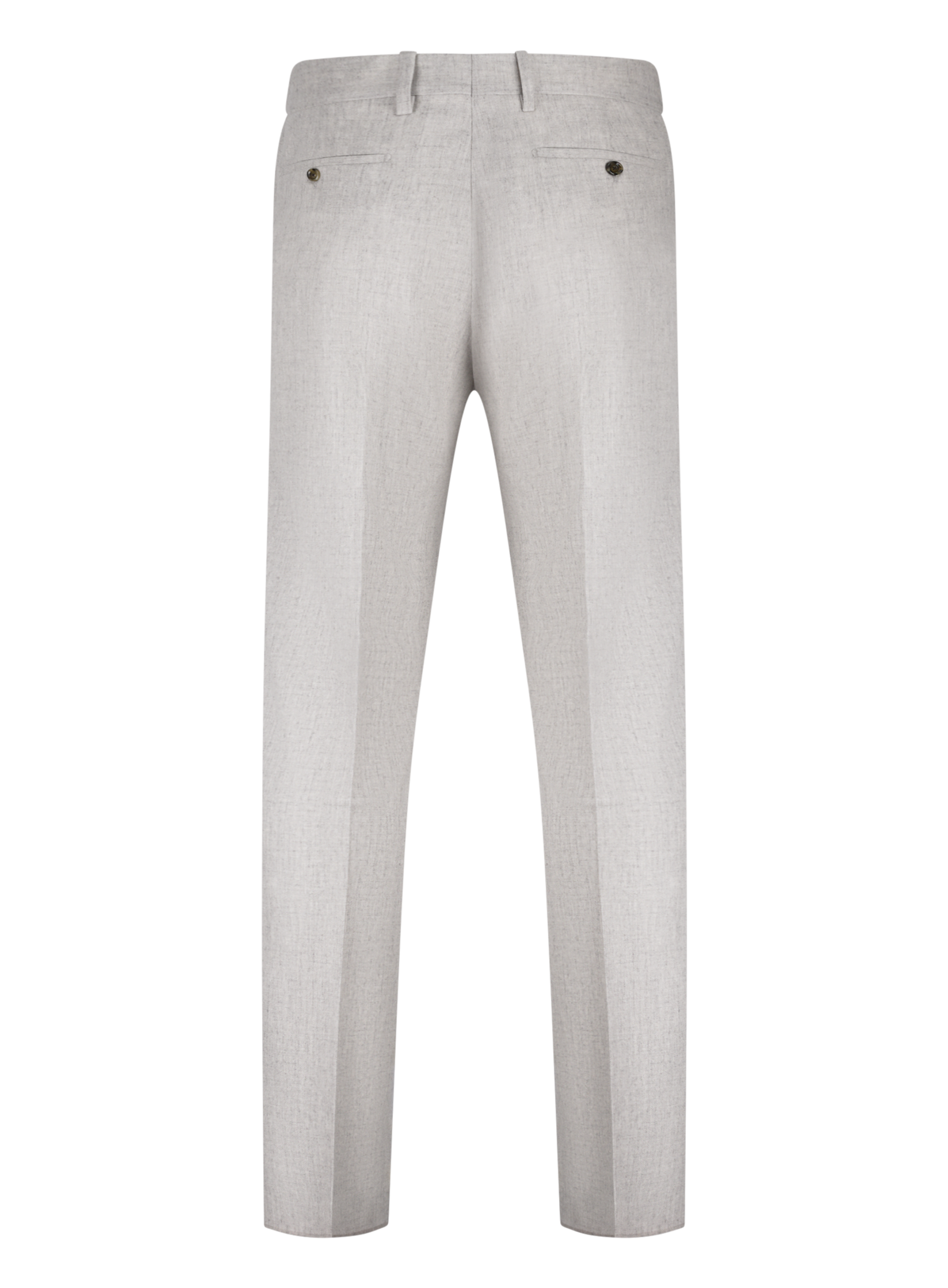 Pantalon van wol en cashmere | L.Grijs