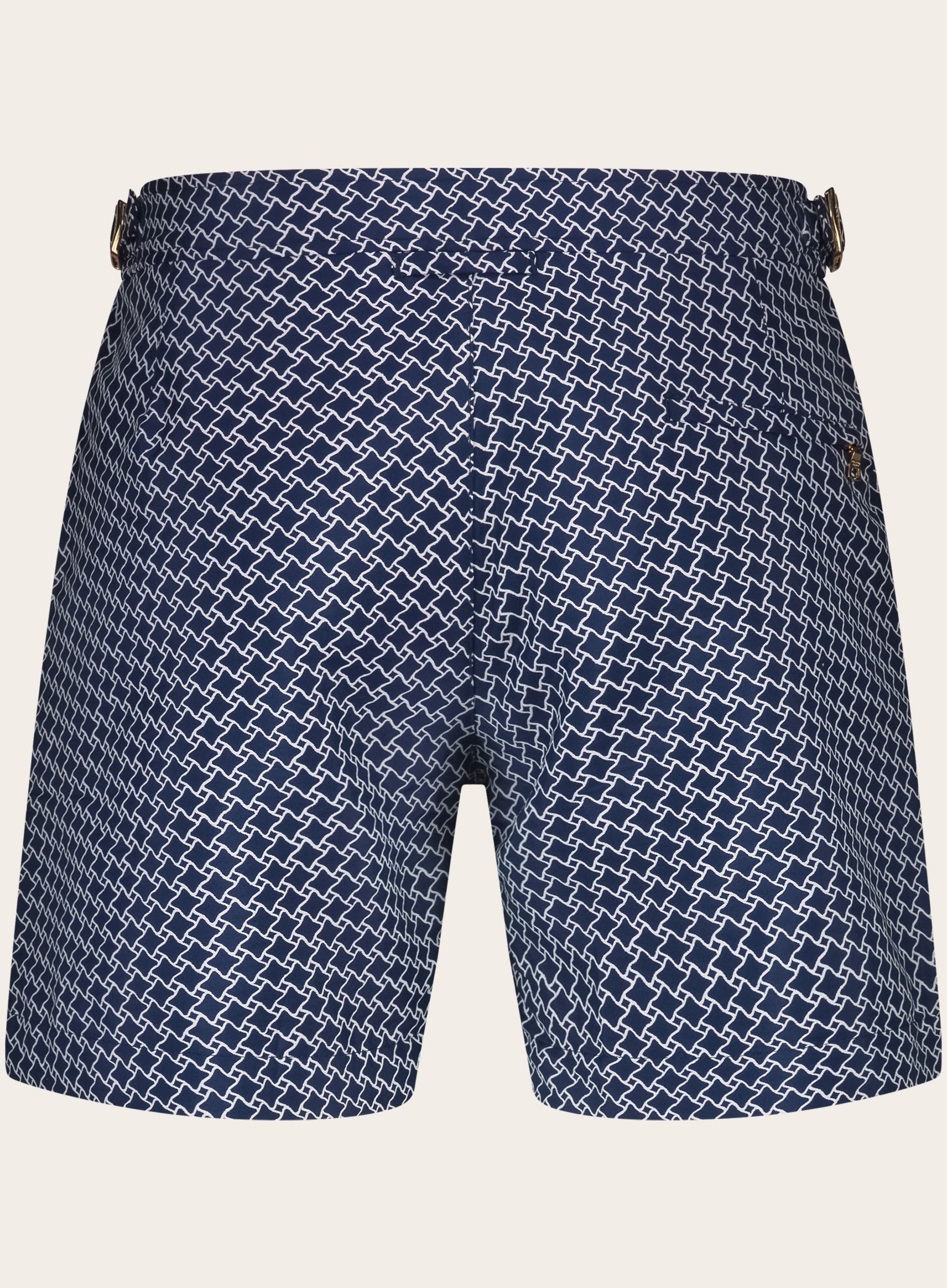 Bulldog zwembroek met zijspanners | BLUE NAVY