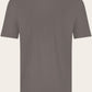 T-shirt van katoen | TAUPE