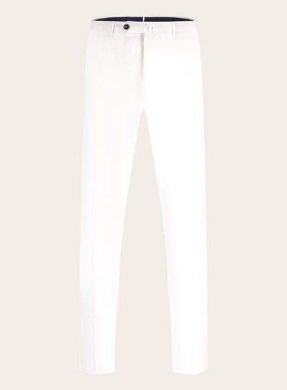 Pantalon van katoen | Wit