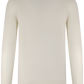 Crewneck met lange mouwen van cashmere | Wit