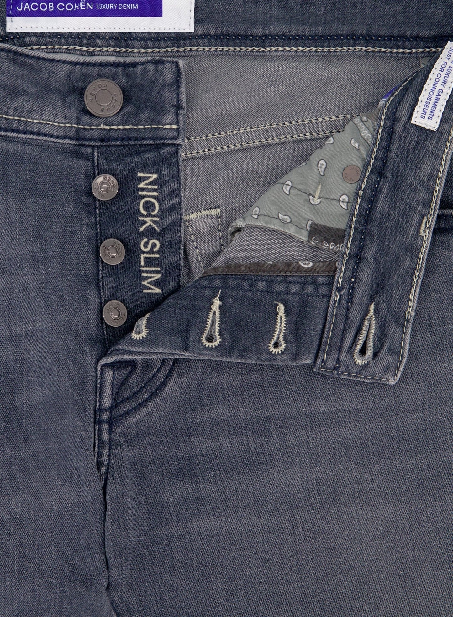 Nick Slim-fit jeans | Grijs