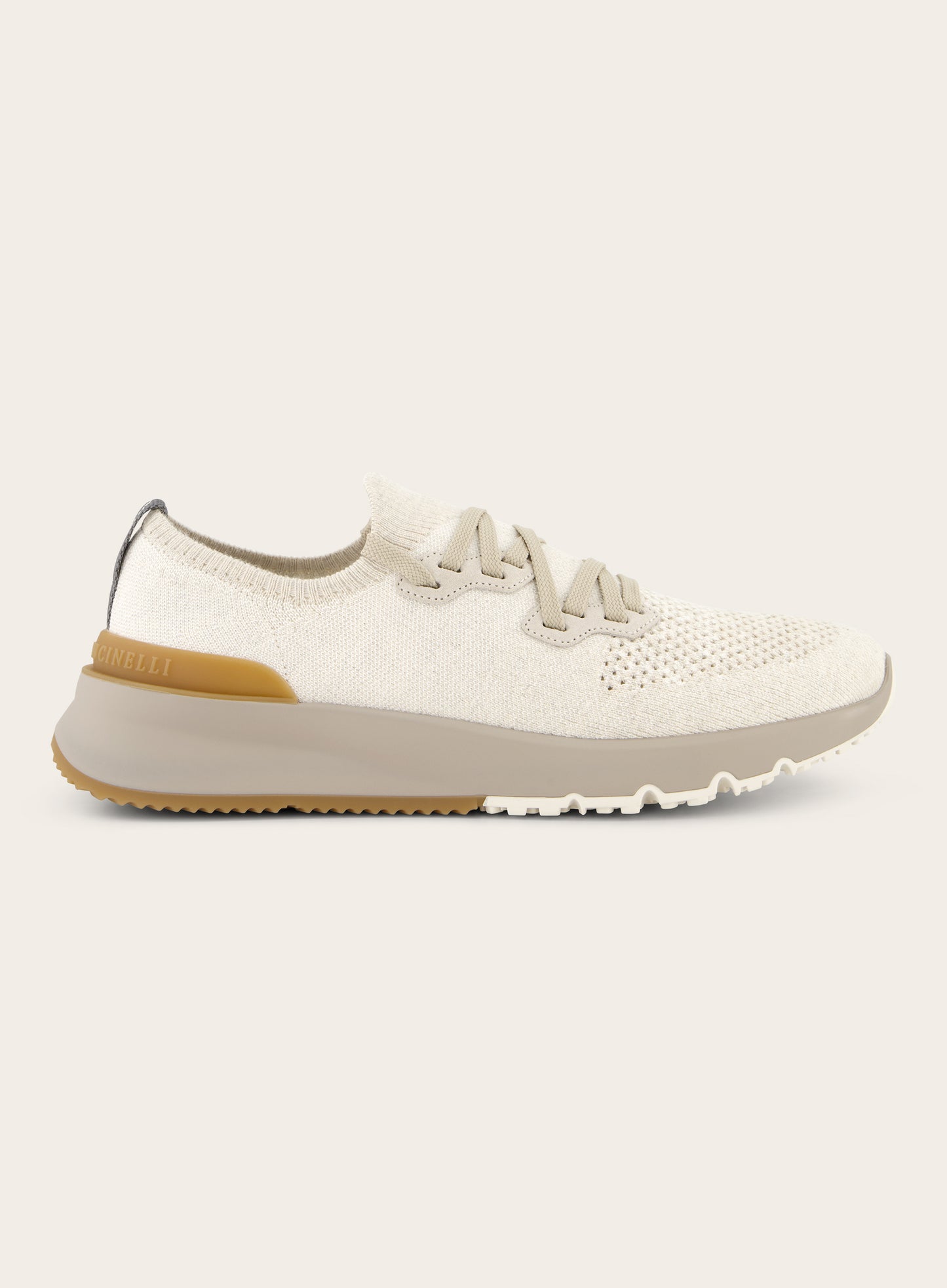 Knitted low-top sneakers | L.BEIGE