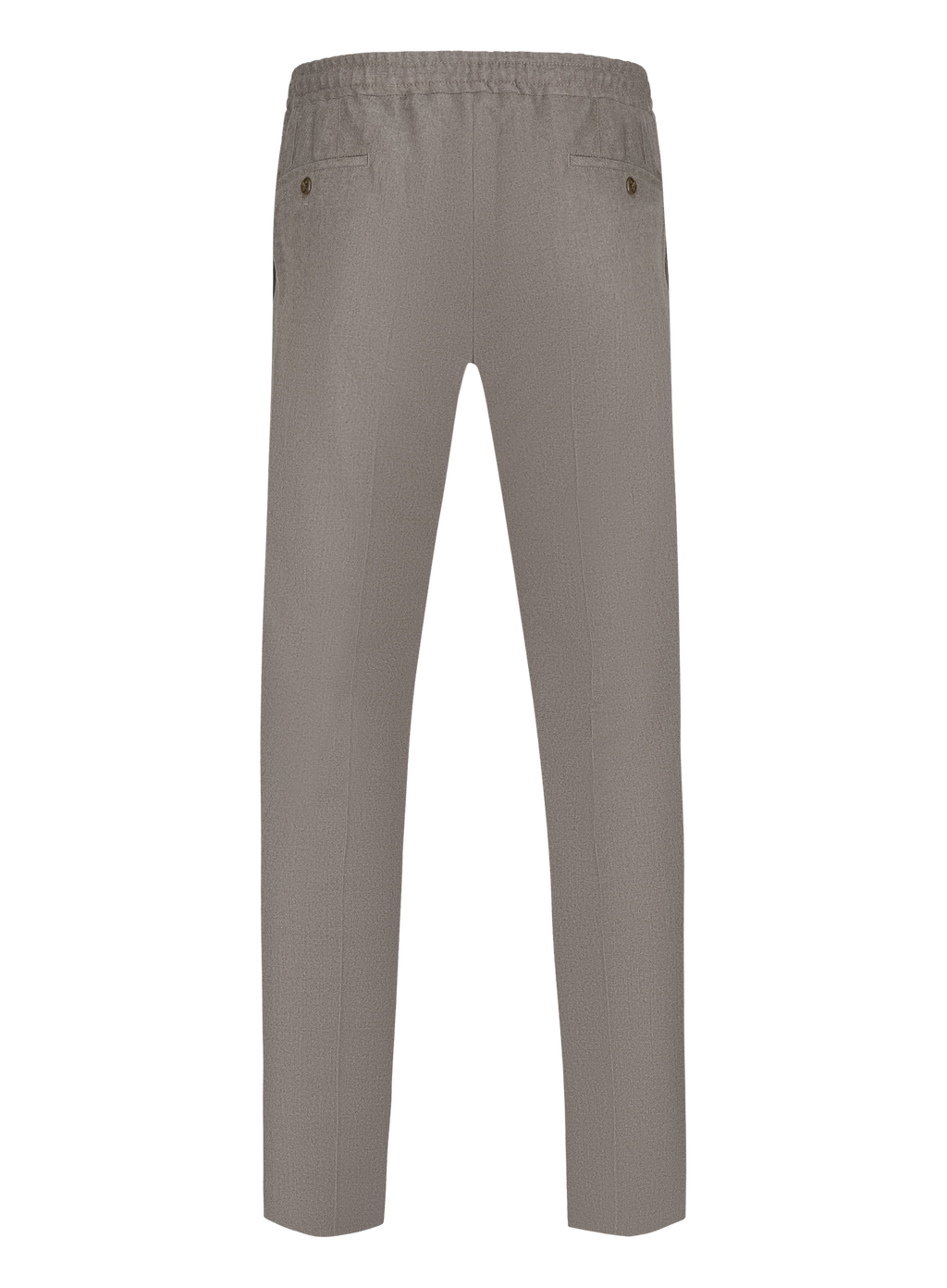 Jog pantalon van virgin wol en cashmere | TAUPE