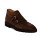 Diamente III dubbele gespschoenen van suède | Bruin