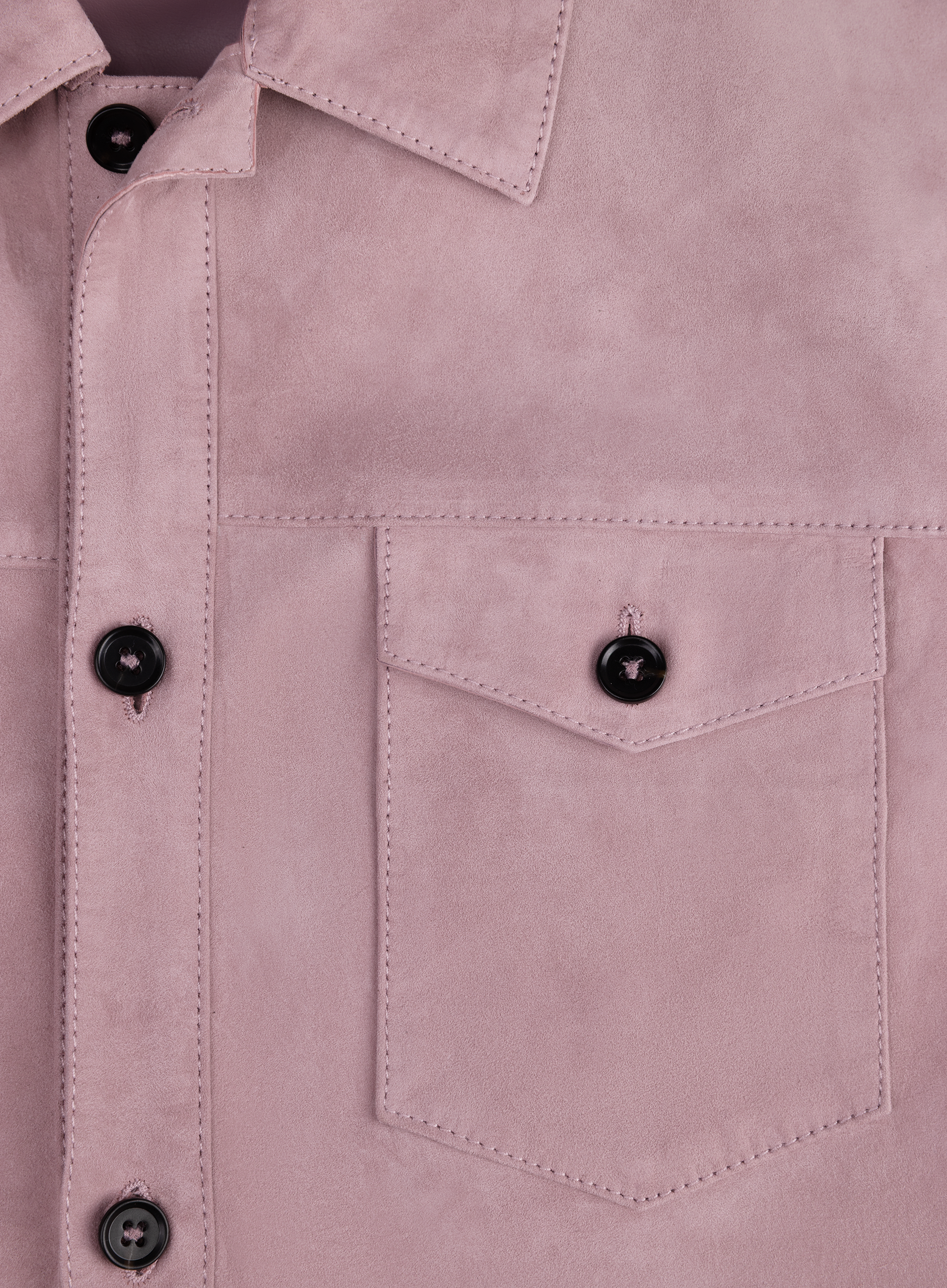 Overshirt van suède | FULL_WIDTH | ROZE
