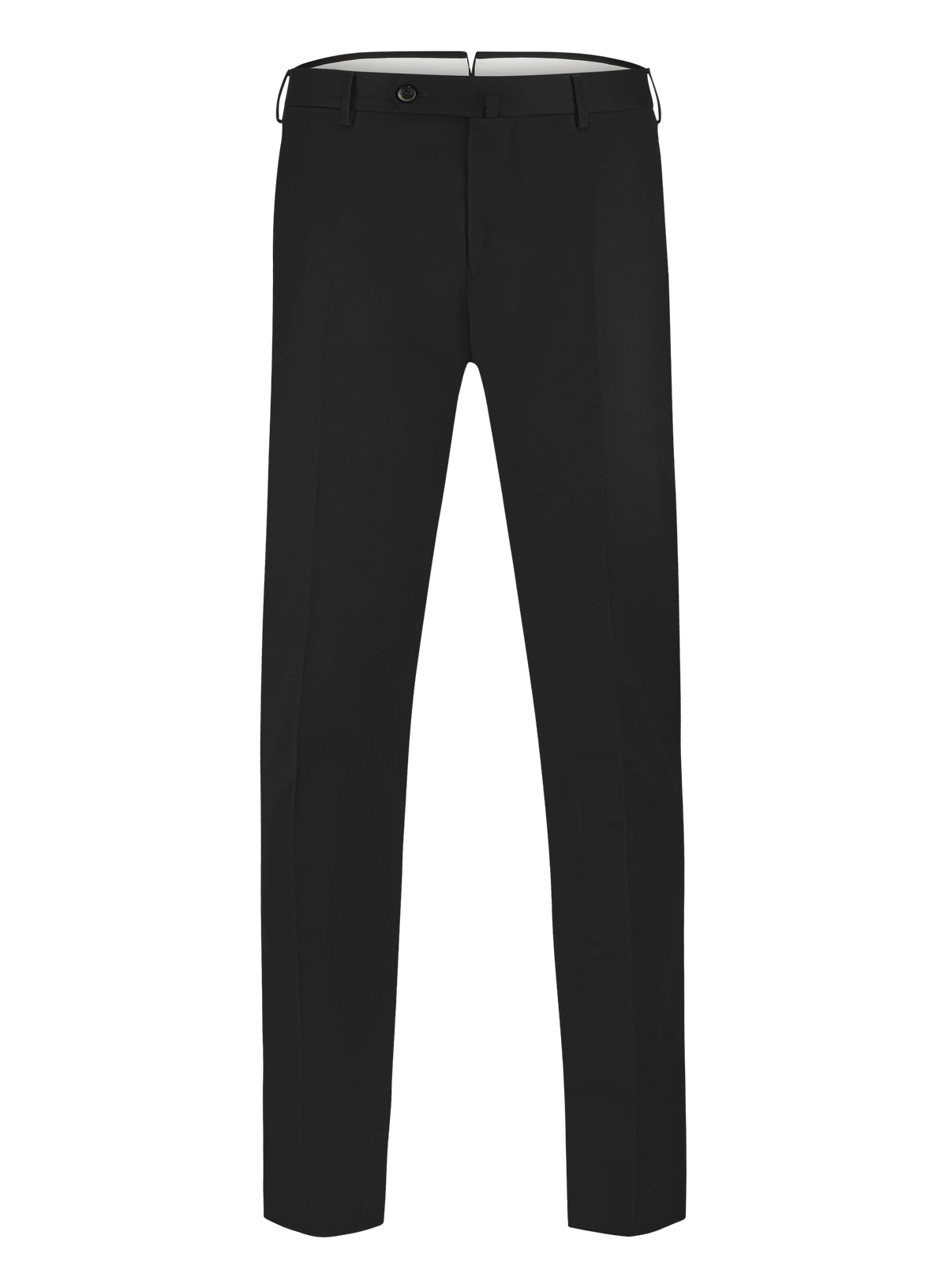 Pantalon van wol | Zwart
