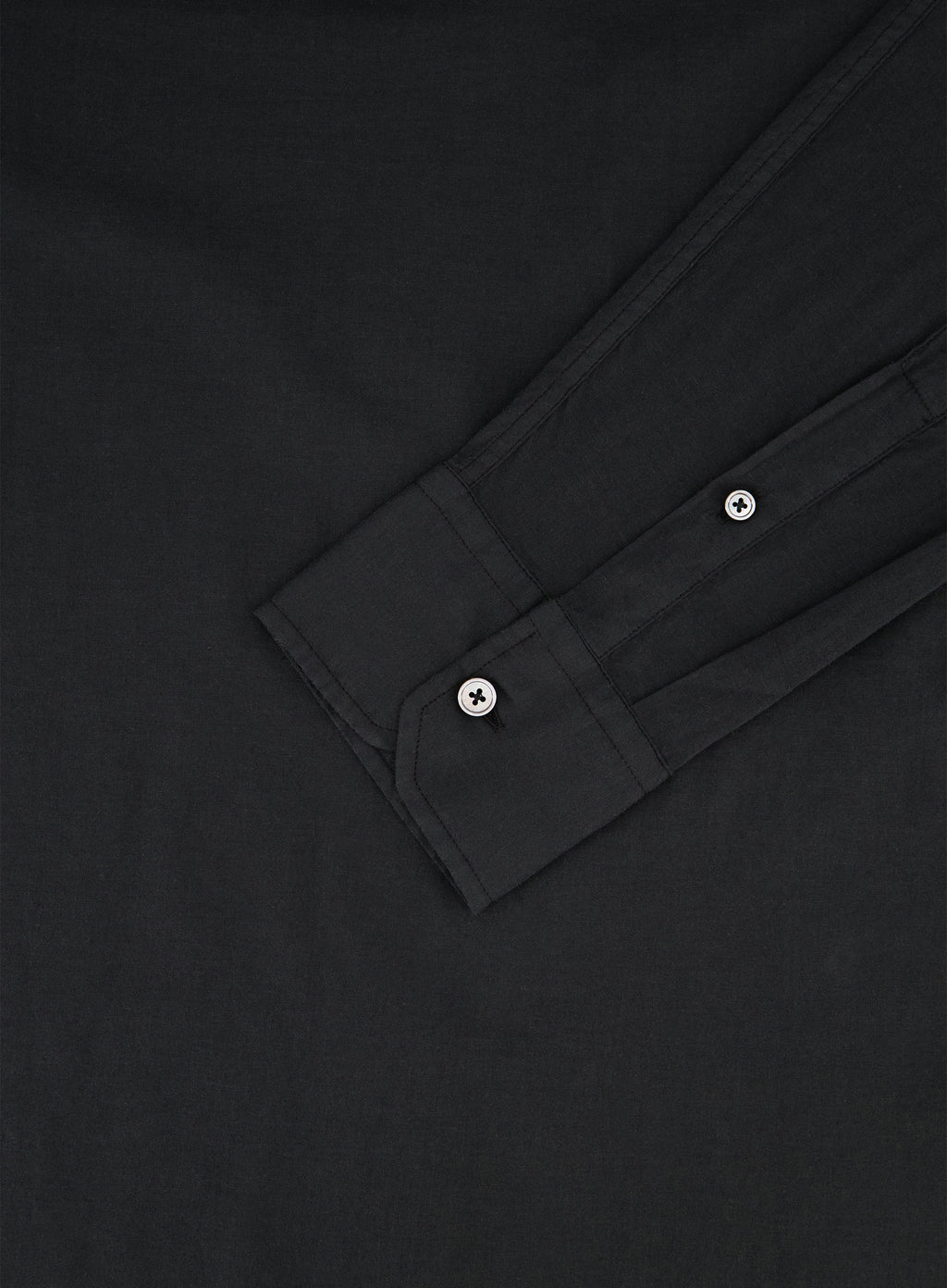 Shirt van katoen | FULL_WIDTH | Zwart