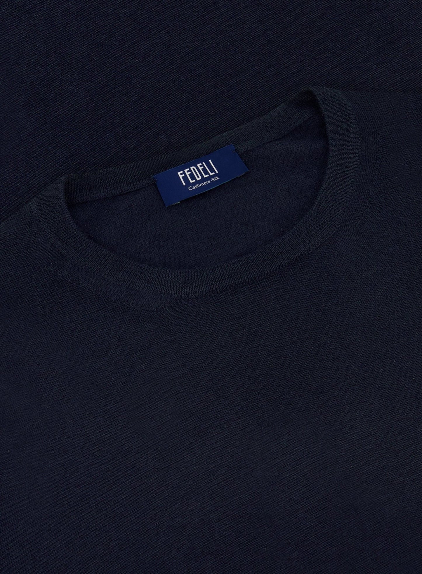 Crewneck van cashmere | Blue Navy