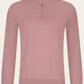 Half-zip ritsvest van cashmere en zijde | L.ROZE