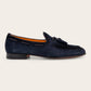 Tassel loafers van suède | BLUE NAVY