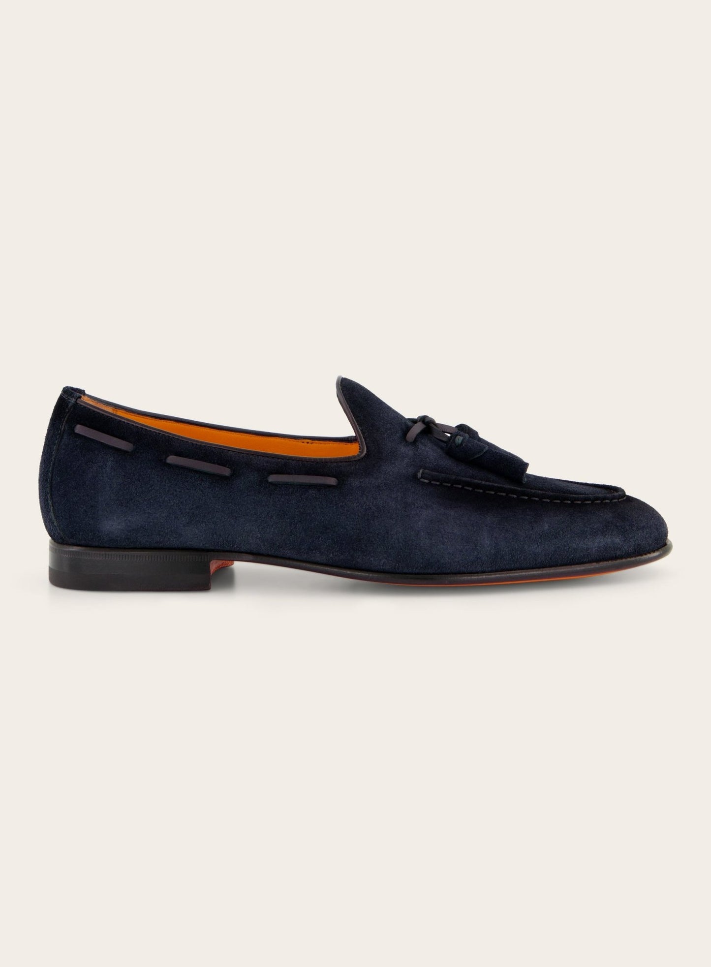 Tassel loafers van suède | BLUE NAVY