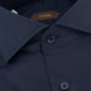 Shirt van katoen en elastaan | BLUE NAVY