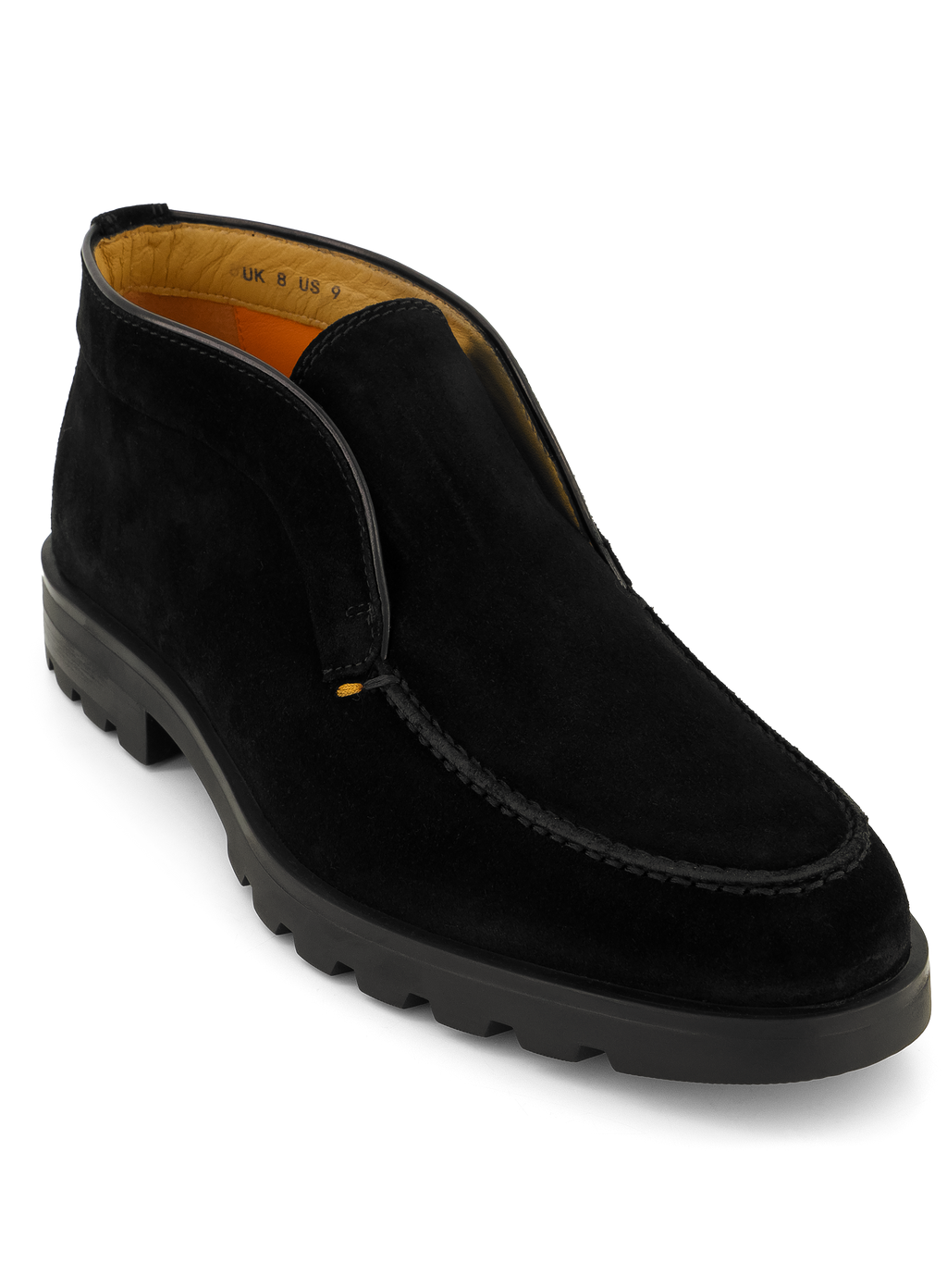 Detroit slip-on van suède | Zwart