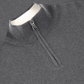 Half-zip trui van cashmere | FULL`-WIDTH | M.Grijs